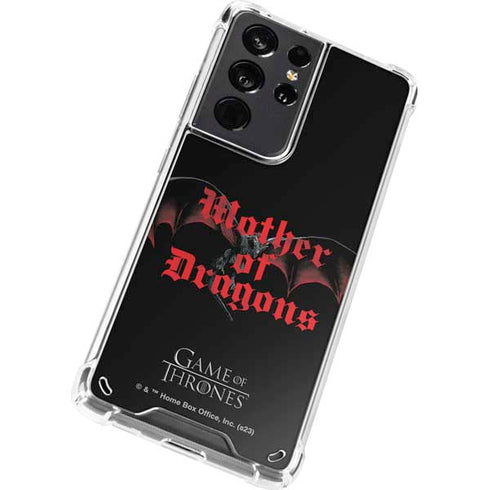 Game of Thrones: Mother of Dragons Galaxy S21 Ultra 5G Clear Case